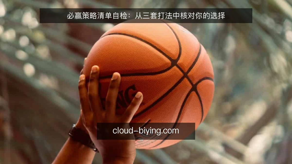 必赢策略清单自检：从三套打法中核对你的选择