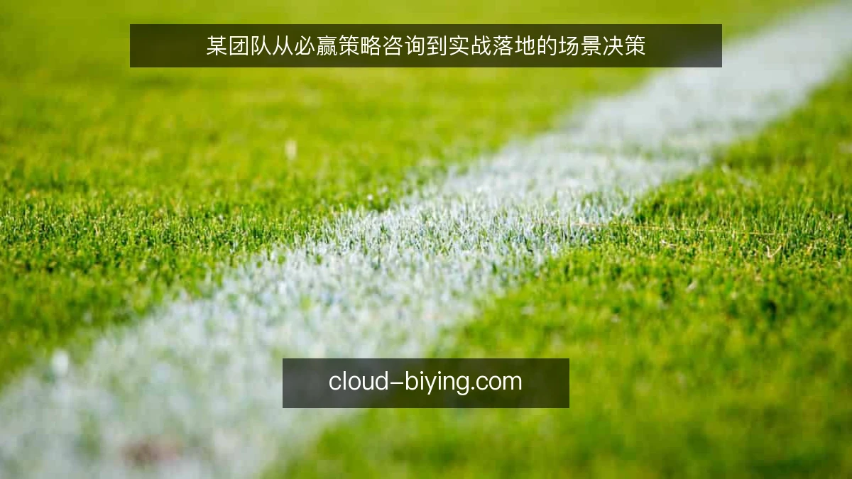 某团队从必赢策略咨询到实战落地的场景决策