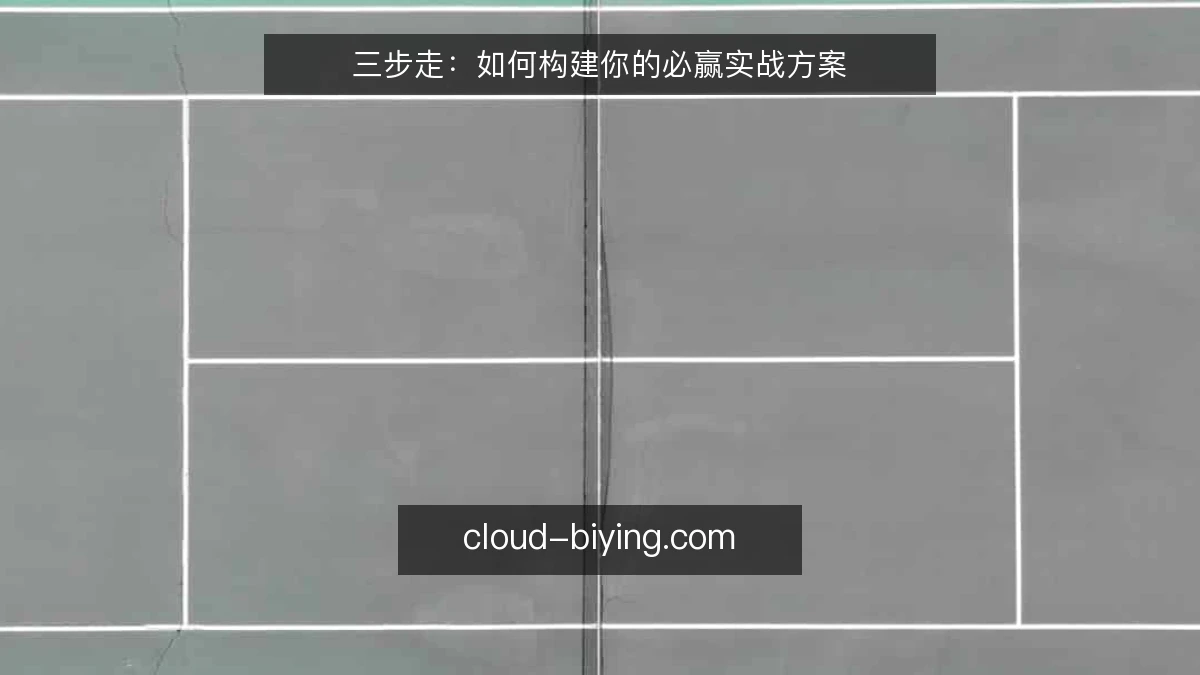 三步走：如何构建你的必赢实战方案